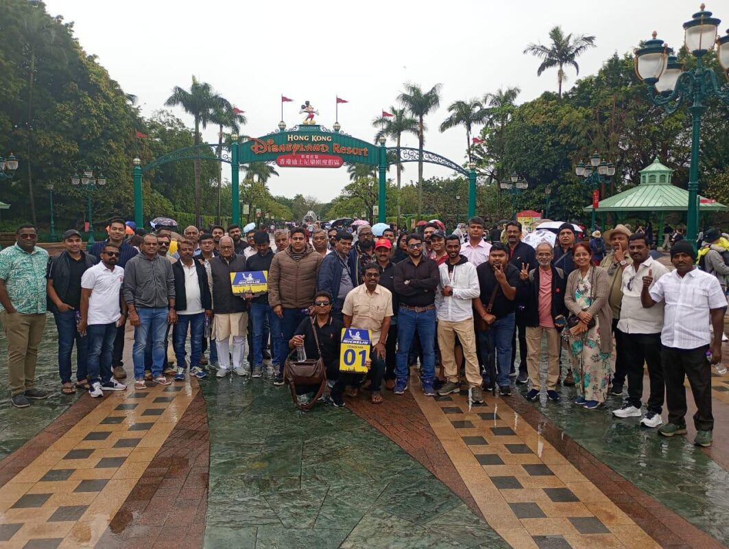 Michelin group at Disneyland Hong Kong